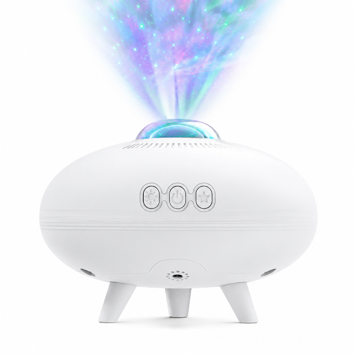 UFO Star Projector Light – Colorful Galaxy Lamp for Bedroom, Kids Room & Night Sky Ambiance